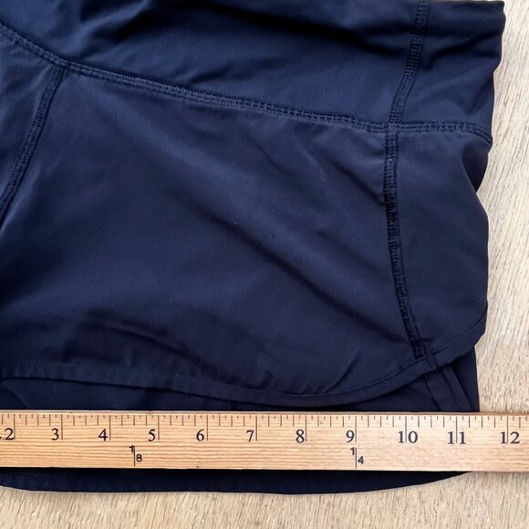 LULULEMON ATHLETICA SHORTS WOMEN’S sz 8 Vented High Rise Lined Running - Picture 12 of 12